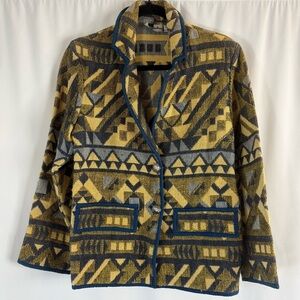 HOKUS POKUS Sz S Womens
SouthWestern Design JACKET Ornament
Long Sleeve Cotton